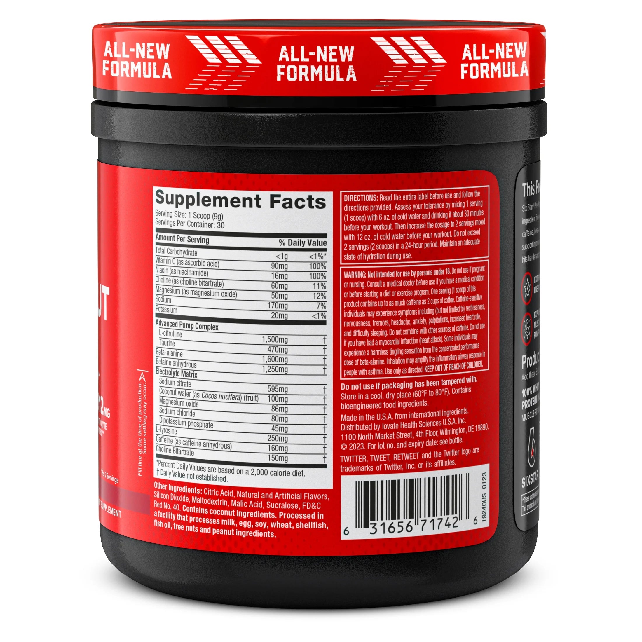 Pre-Workout Powder Explosion 2.0 Electrolyte Matrix, Fruit Punch, 9.52 Oz
