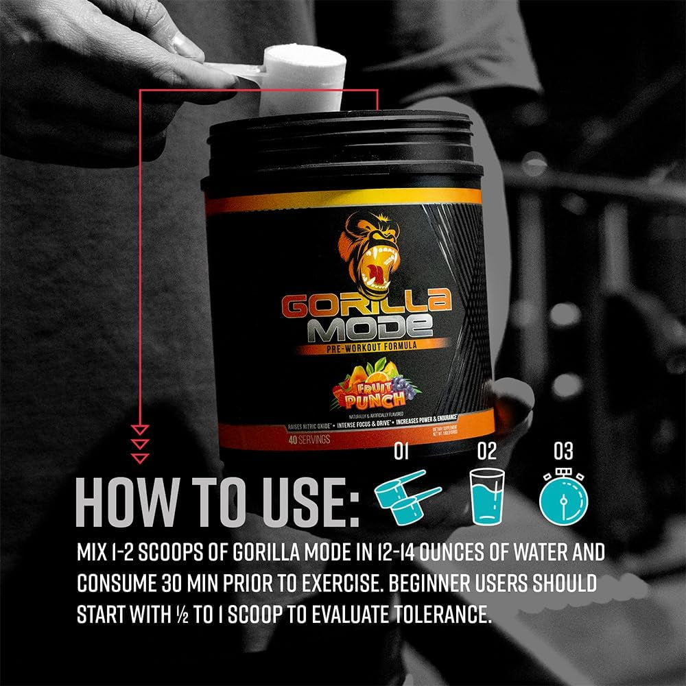 Pre Workout - Massive Pumps Laser Focus Energy Power - L-Citrulline, Creatine, L-Tyrosine, Betaine, Hydroprime, Alpha-Gpc, 400Mg Caffeine, Huperzine a - 812G (Cherry)